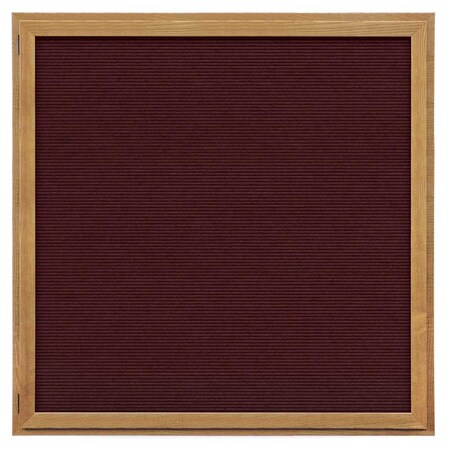 United Visual Products Indoor Enclosed Combo Board, 72"x36", Satin Frame/Grey & Apricot UVCB7236-GREY-APRICOT